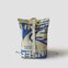 REFISHED - Rucksack BACKPACK #CEMENT beige-blau | mit Bommeln thumbnail 1/4