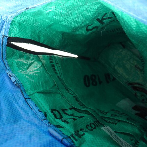 REFISHED - BACKPACK #FISH blue | blau aquafeed with pompoms 4