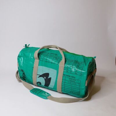 REFISHED - Tasche SPORTY BAG #FISH grün til