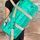 REFISHED - SPORTY BAG #FISH grøn | Størrelse S | med pom pommer thumbnail 4/5