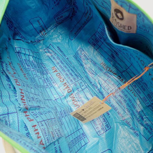 REFISHED - Tasche SPORTY BAG #FISH moosgrün | Größe S 2