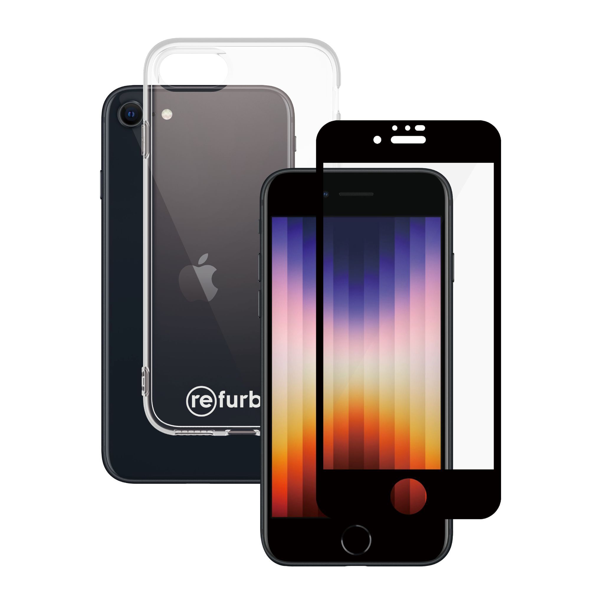 Transparante telefoonhoes & screenprotector | PanzerGlass™ | iPhone 6/6s/7/8/SE (2020/2022)