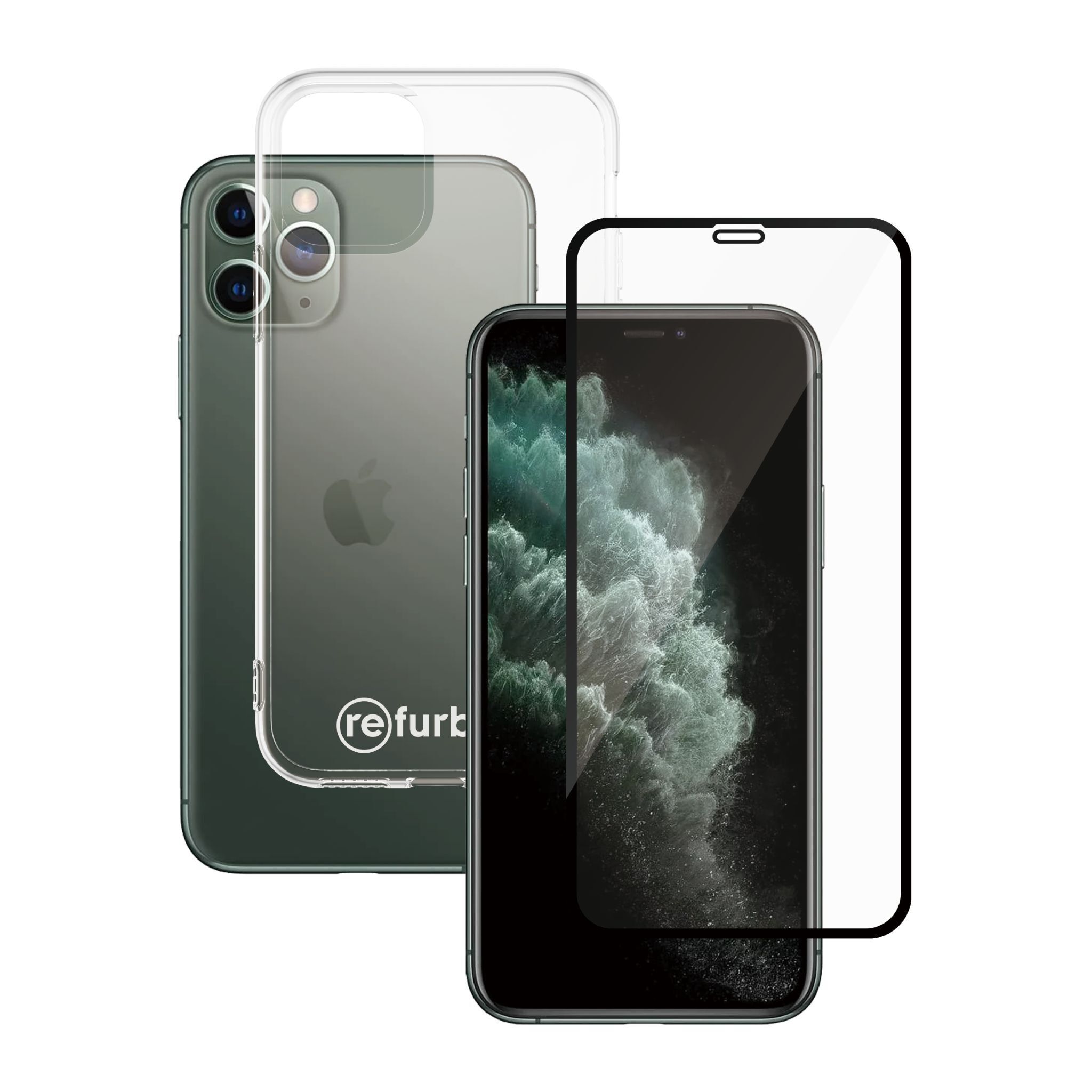 Transparante telefoonhoes & screenprotector | PanzerGlass™ | iPhone 11 Pro