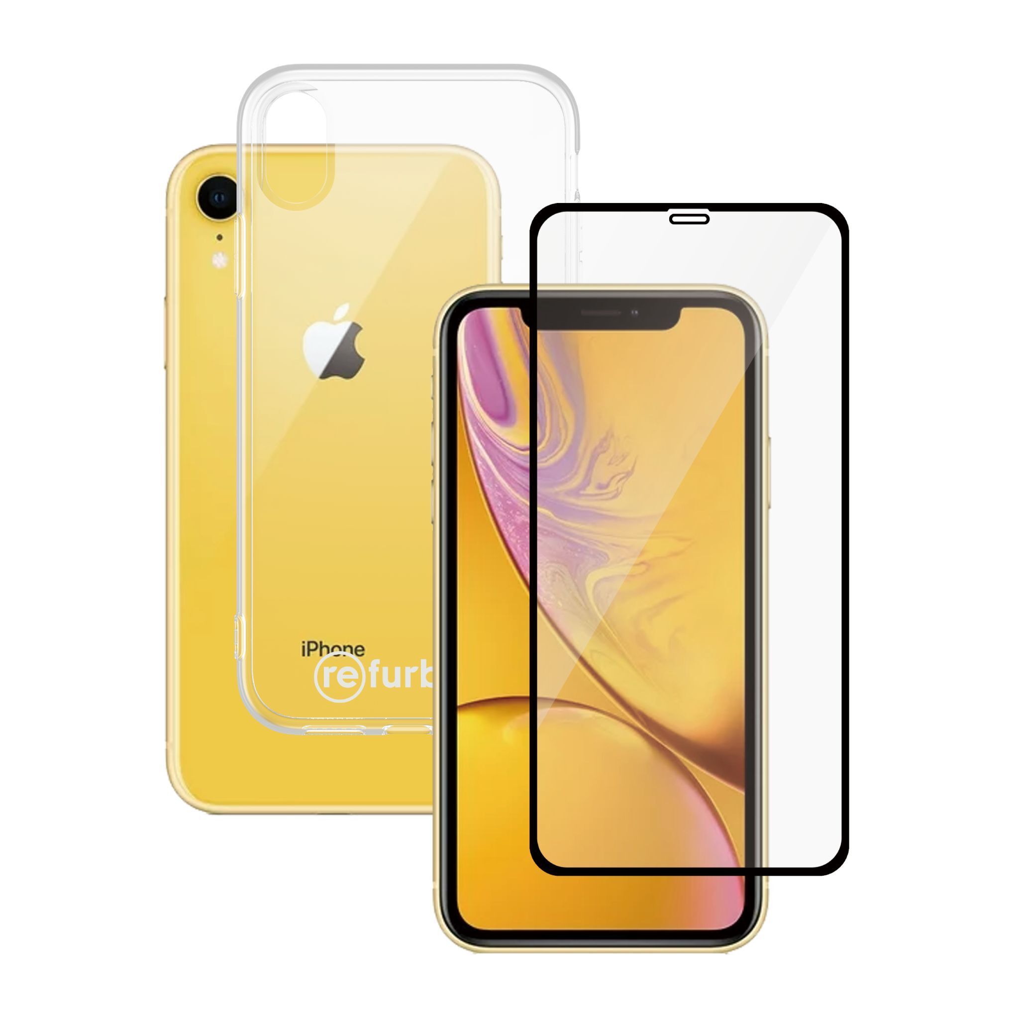 Transparante telefoonhoes & screenprotector | PanzerGlass™ | iPhone XR