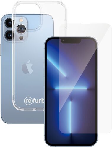 Transparent Phone Case & Screen Protector | PanzerGlass | iPhone 13 Pro Max