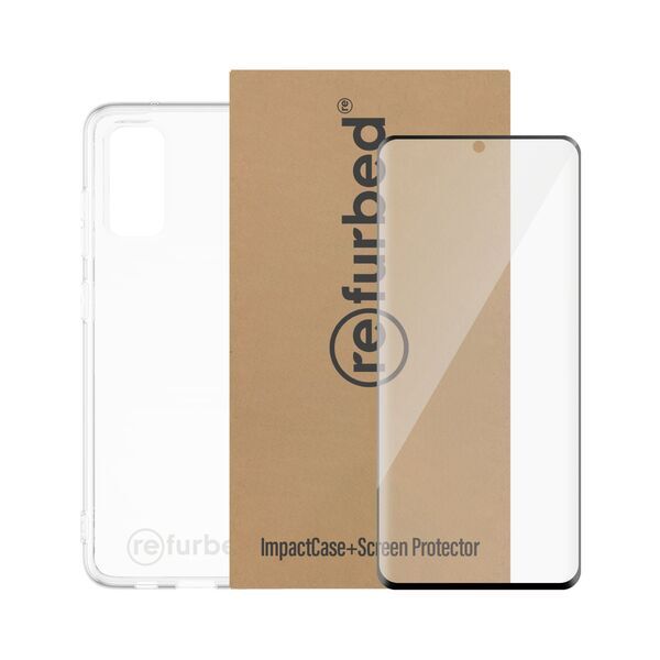 Transparent Phone Case & Screen Protector | PanzerGlass™ | Samsung Galaxy S20 3
