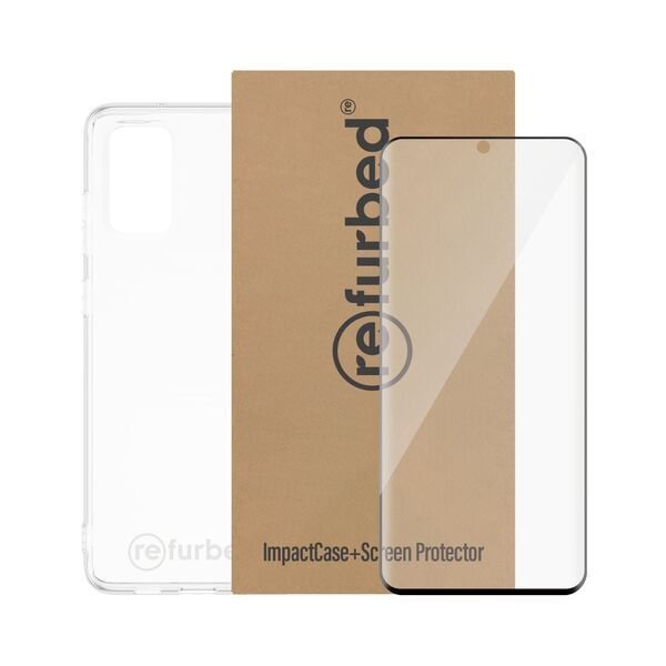 Transparante telefoonhoes & screenprotector | PanzerGlass™ | Samsung Galaxy S20+ 3