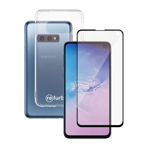 Telefoonhoesje (Transparant) en schermbeschermer Refurbed | PanzerGlass™ | Samsung Galaxy S10e