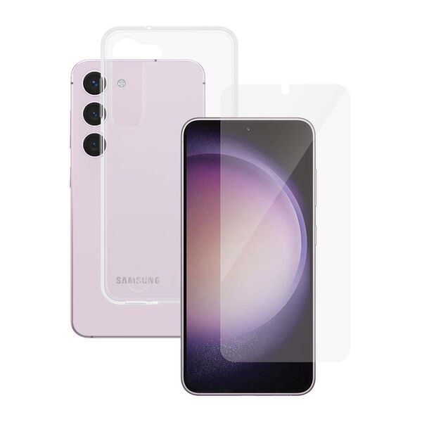 Transparent Phone Case & Screen Protector | PanzerGlass™ | Samsung Galaxy S23, image 1 of 3