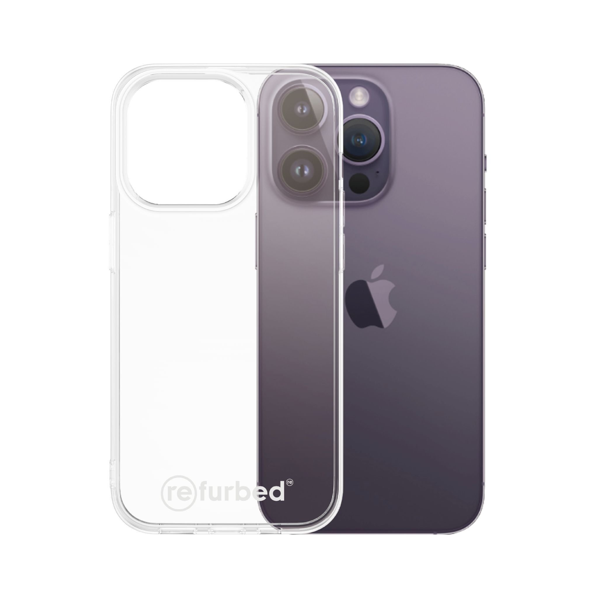 Nachhaltige Handyhülle Refurbed iPhone 14 Pro transparent