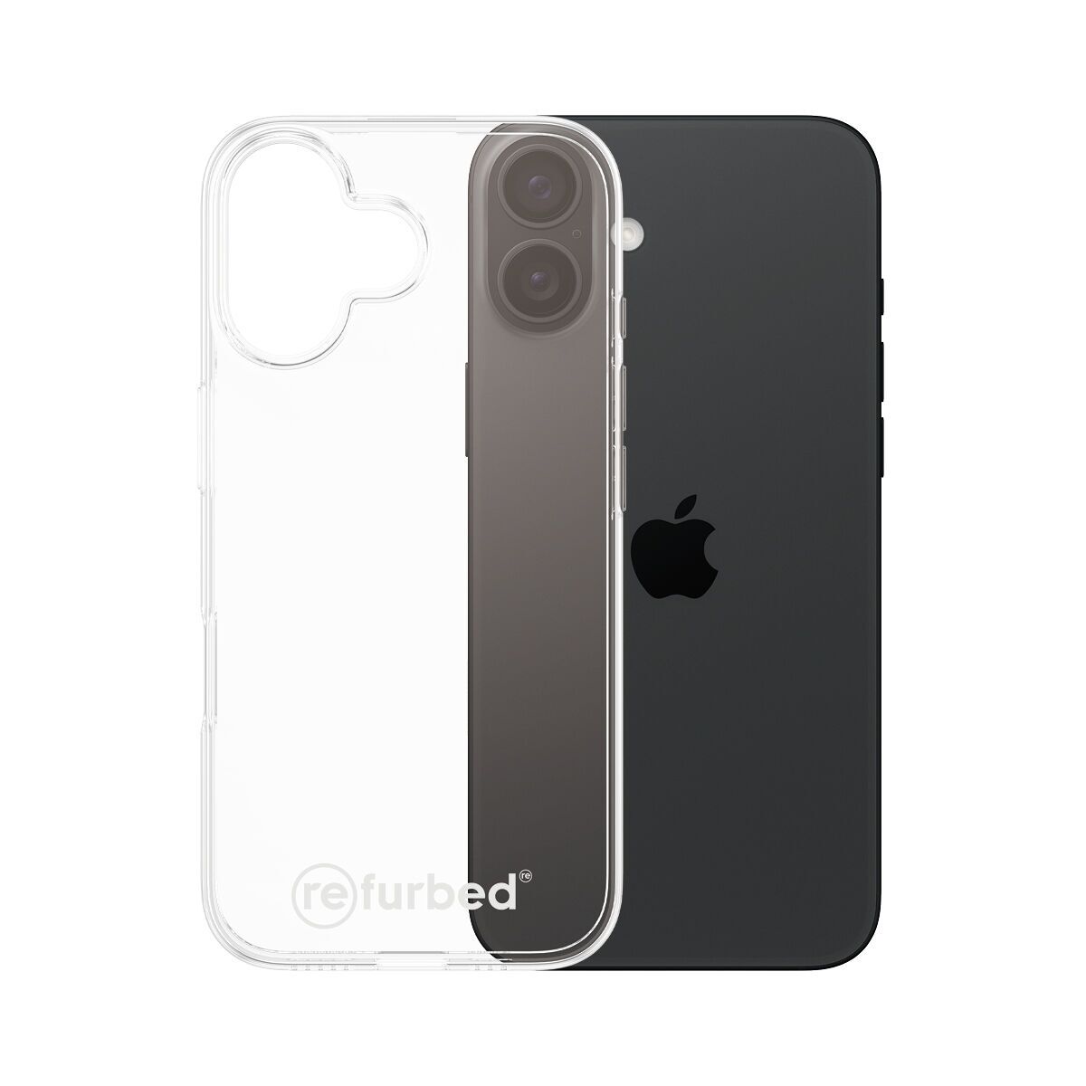 Nachhaltige Handyhülle Refurbed iPhone 16 transparent