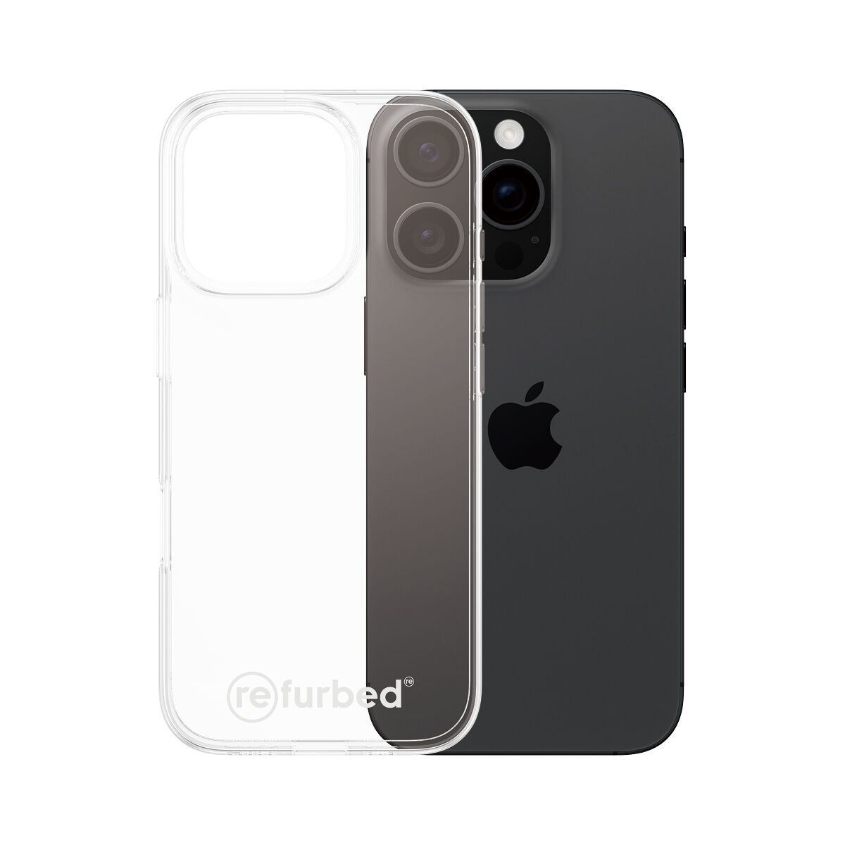 Nachhaltige Handyhülle Refurbed iPhone 16 Pro transparent