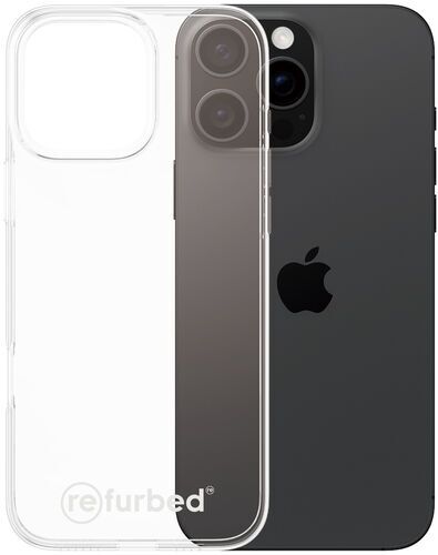 PanzerGlass Nachhaltige Handyhülle Refurbed   iPhone 16 Pro Max   transparent - Refurbished