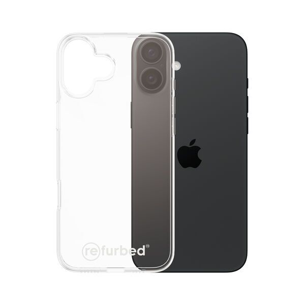 Nachhaltige Handyhülle Refurbed | iPhone 16 Plus | transparent 1