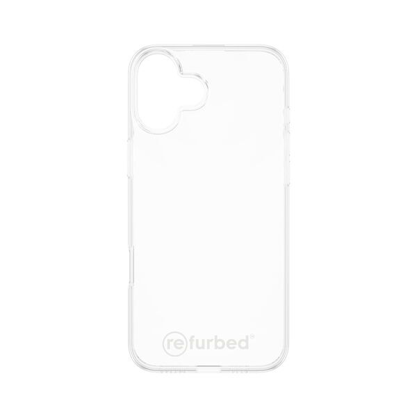 Nachhaltige Handyhülle Refurbed | iPhone 16 Plus | transparent 2