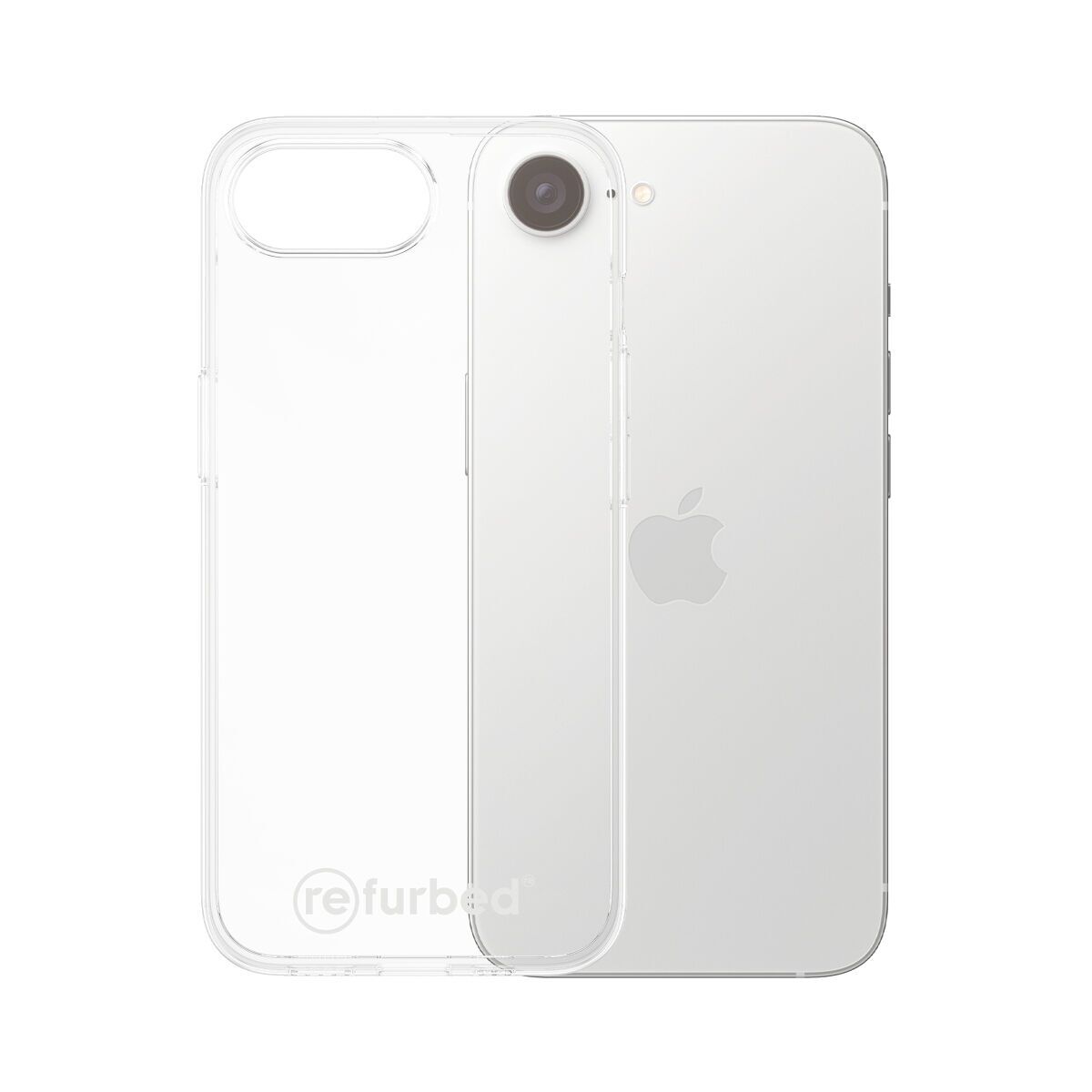 Nachhaltige Handyhülle Refurbed iPhone 16e transparent