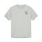 refurbed - Zirkuläres Unisex T-Shirt Monstera Print | grau | Größe L thumbnail 1/2