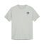 refurbed - Zirkuläres Unisex T-Shirt Happy Print | grau | Größe L thumbnail 1/2