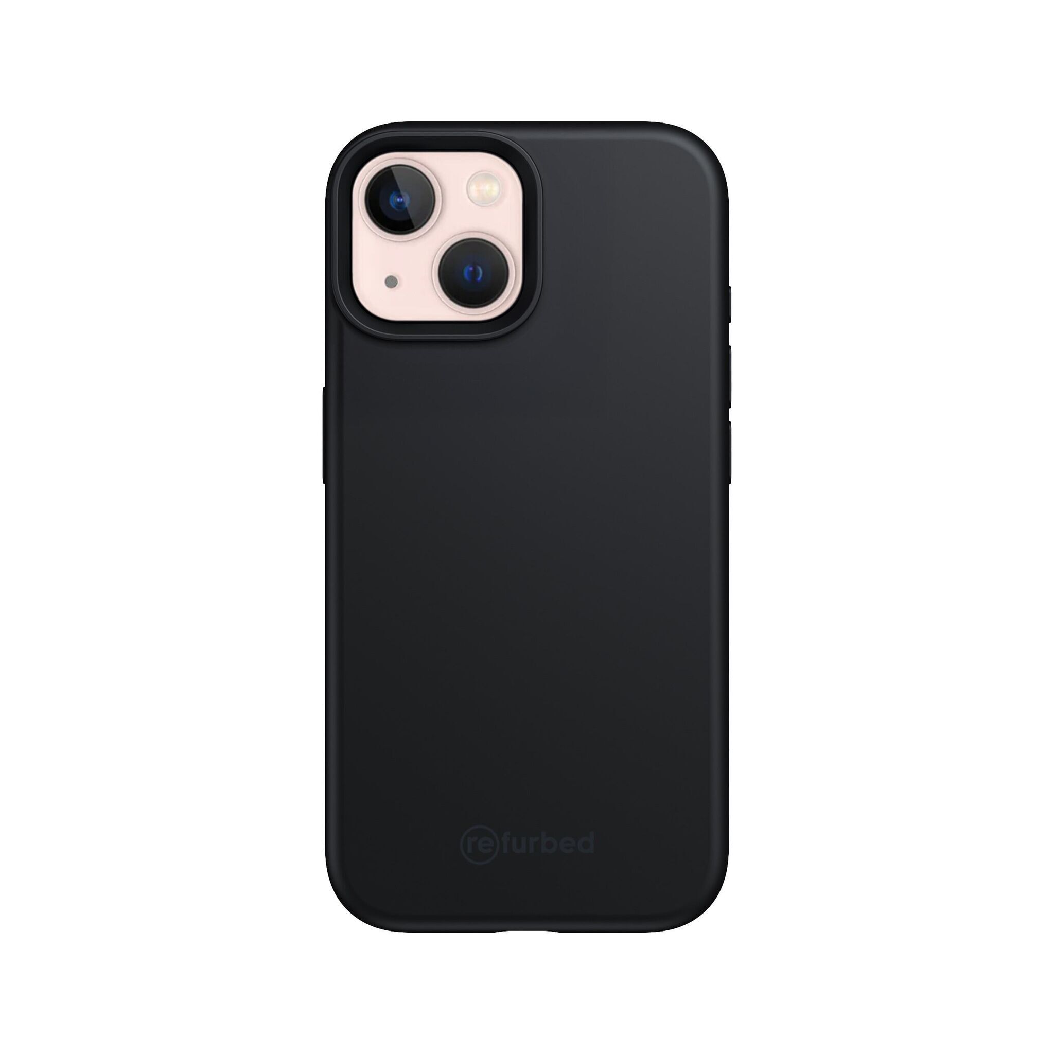Silikon MagSafe kompatible Telefonhülle iPhone 13 Mini schwarz