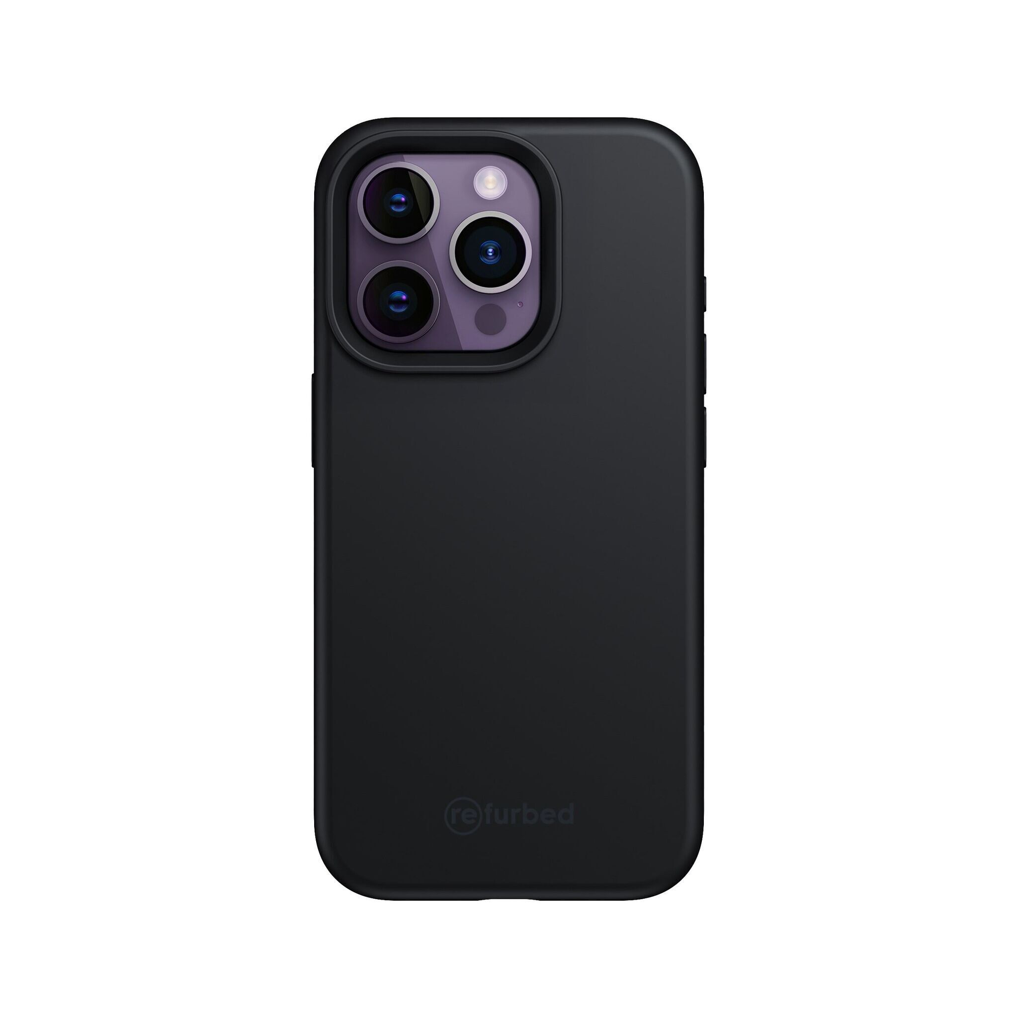 Silikon MagSafe kompatible Telefonhülle iPhone 14 Pro schwarz