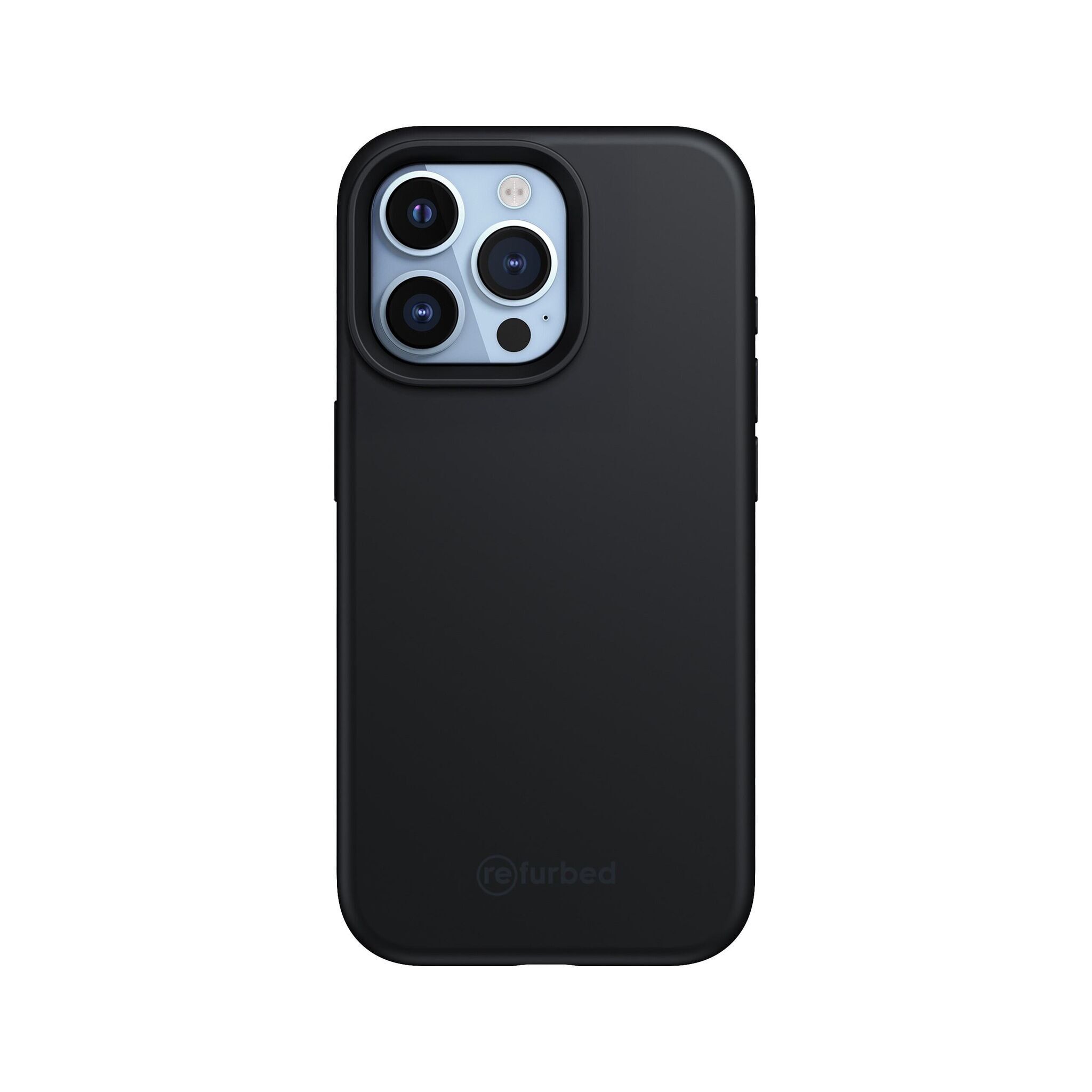Silikon MagSafe kompatible Telefonhülle iPhone 13 Pro schwarz
