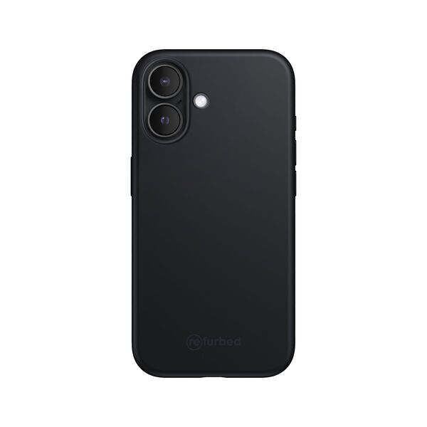 Funda de silicona para teléfono compatible con MagSafe | iPhone 16 | negro, image 1 of 1