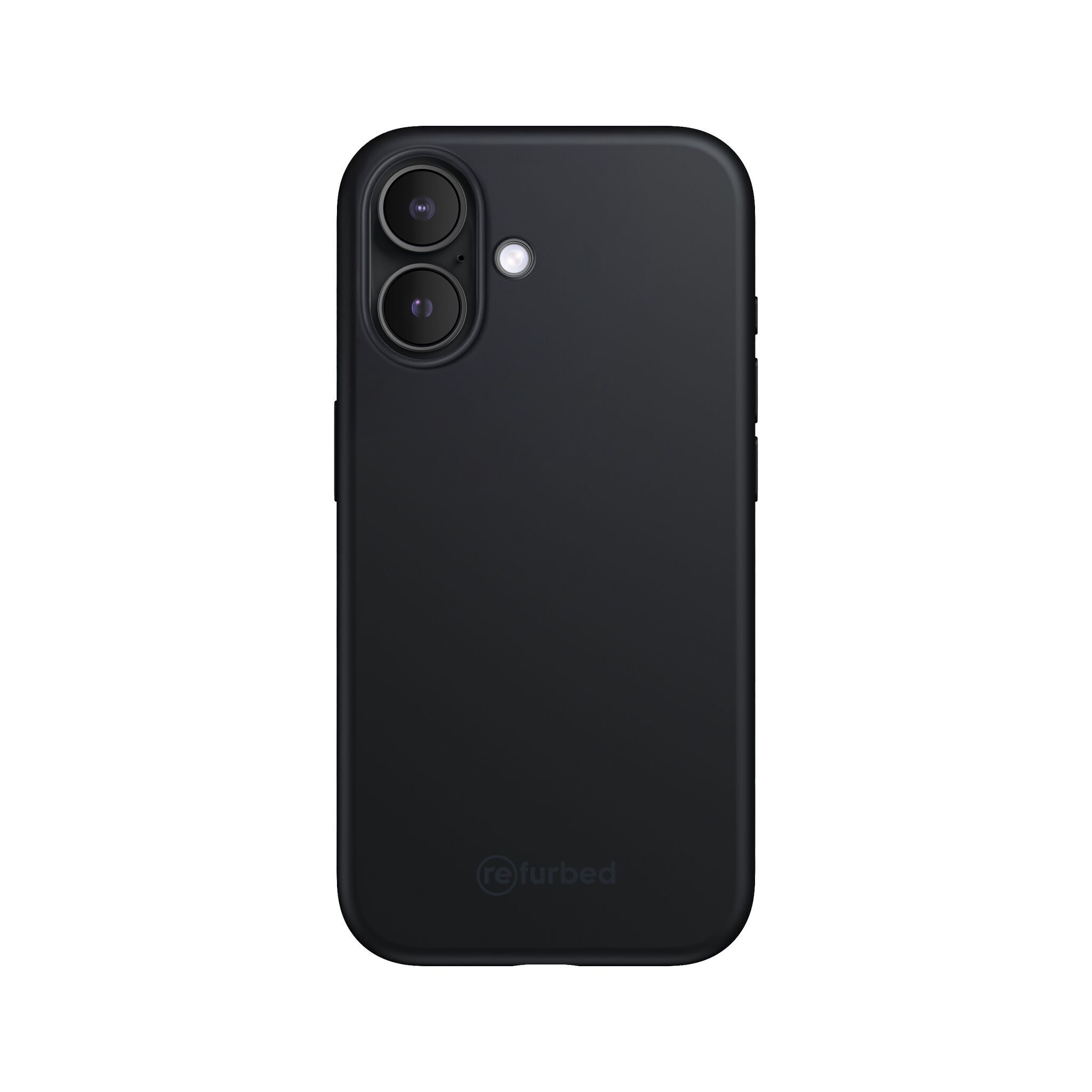 Silikon MagSafe kompatible Telefonhülle iPhone 16 schwarz
