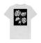 refurbed - Recycelbares Unisex T-Shirt Monstera Print | grau | Größe XS thumbnail 4/4