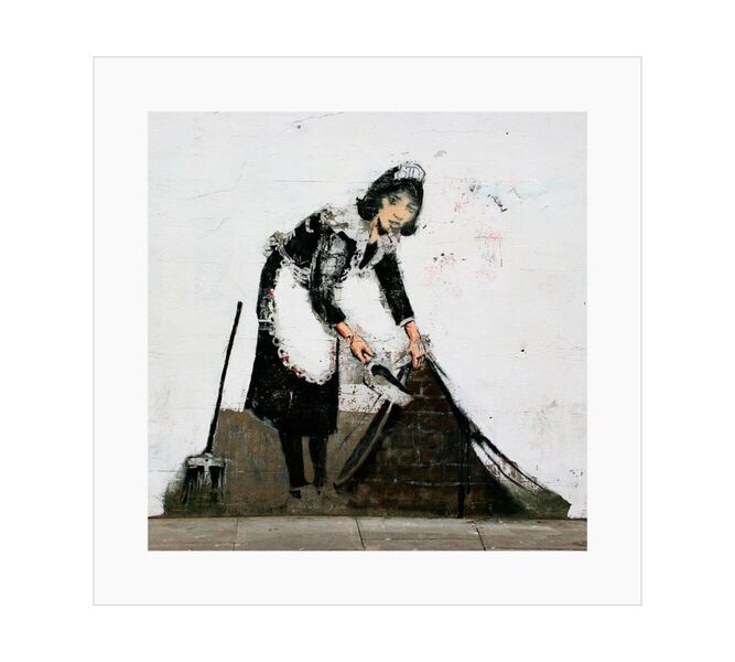 Regents park Road - Banksy 40 x 40 cm | multicolored, image 1 of 5