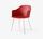 Rely HW33 armchair plastic metal red | red, thumbnail 1 of 3
