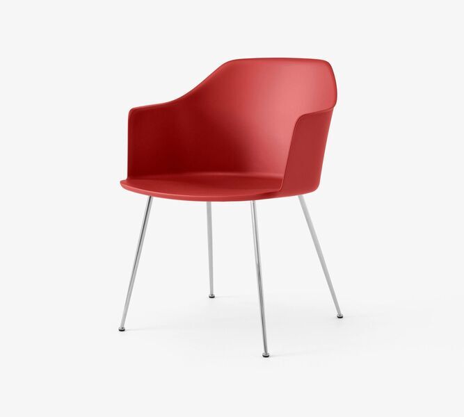 Rely HW33 armchair plastic metal red | red, image 1 of 3