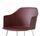 Rely HW33 armchair plastic metal reddish brown | red, thumbnail 1 of 2