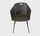 Rely armchair with armrests black | black, thumbnail 1 of 4