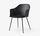 Rely armchair with armrests black | black, thumbnail 1 of 5