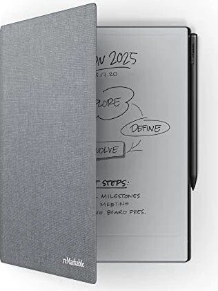 reMarkable 2 | Paper Tablet | silver | Book Flio Grey | Marker, image 3 of 4