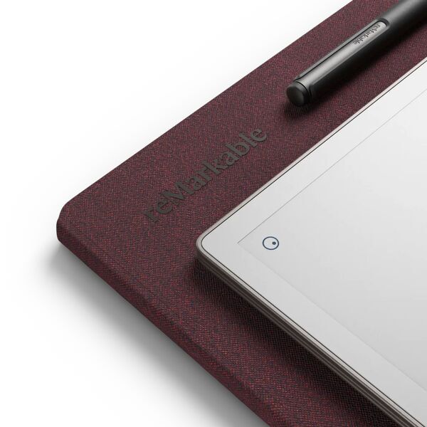 reMarkable Paper Pro | Paper Tablet | schwarz | Book Folio Mosaic Weave Burgundy | Marker Plus, image 5 of 5