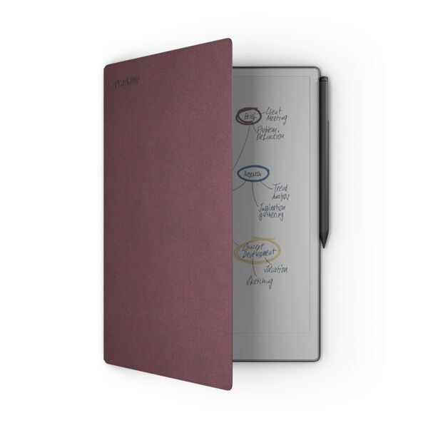 reMarkable Paper Pro | Paper Tablet | schwarz | Book Folio Mosaic Weave Burgundy | Marker Plus, image 2 of 5