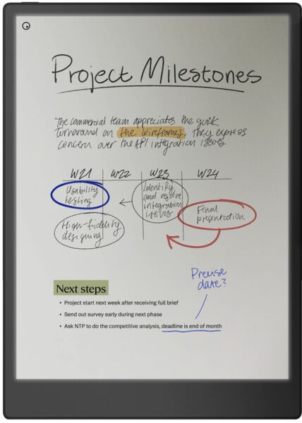 reMarkable Paper Pro | Paper Tablet | zwart | zonder stylus, image 1 of 1