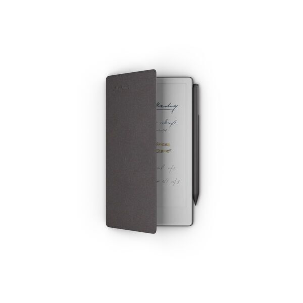 reMarkable Paper Pro Move | Paper Tablet | silber | Book Folio Mosaic Weave Basalt | Marker Plus 2