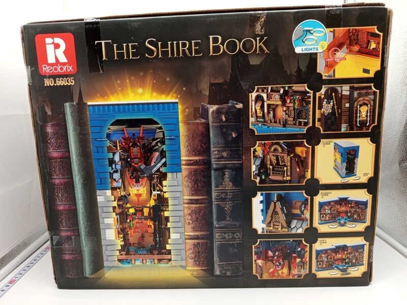 Reobrix Bausteinset 66035 - The Shire Book, kompatibel mit LEGO | mehrfarbig 2