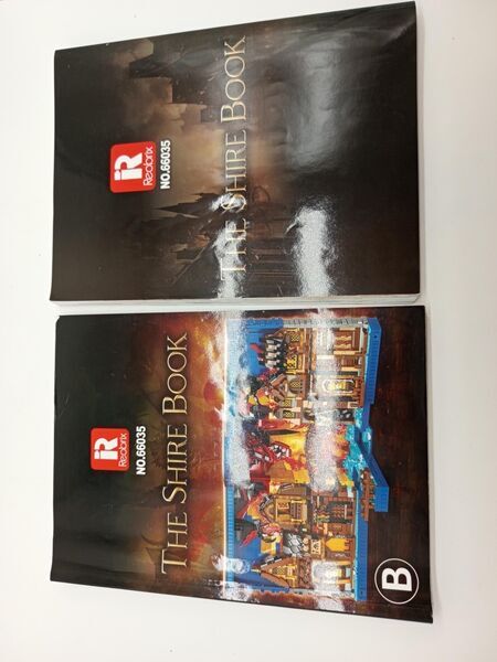 Reobrix Bausteinset 66035 - The Shire Book, kompatibel mit LEGO | mehrfarbig 4