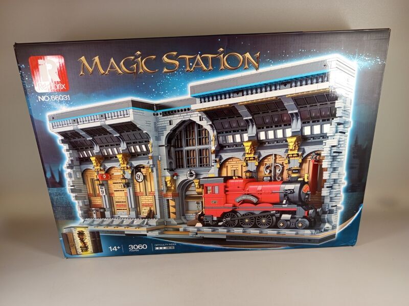 Reobrix Bausteinset Magic Station 66031 - kompatibel mit LEGO | mehrfarbig 1