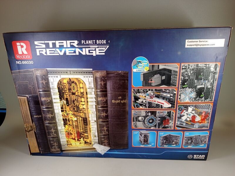 Reobrix Star Revenge Planet Book 66030 Bausteinset, kompatibel mit LEGO | mehrfarbig 2