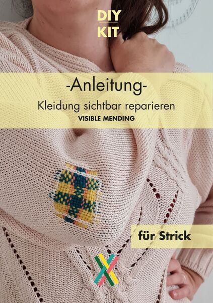 RESI Slow Fashion - DIY KIT Visible Mending für Strick | Set 5