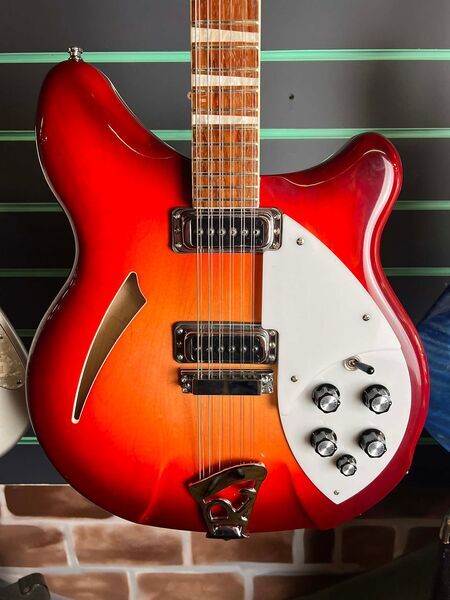 Rickenbacker 360/12 Fireglo 2011 Semi-Hollow 12 String Electric Guitar | Original, image 4 of 5