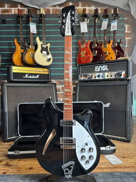 Rickenbacker 360/12 Jetglo 1997 Semi-Hollow 12 String Electric Guitar | Original, image 1 of 5