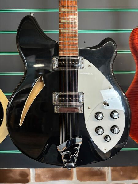 Rickenbacker 360/12 Jetglo 1997 Semi-Hollow 12 String Electric Guitar | Original, image 2 of 5