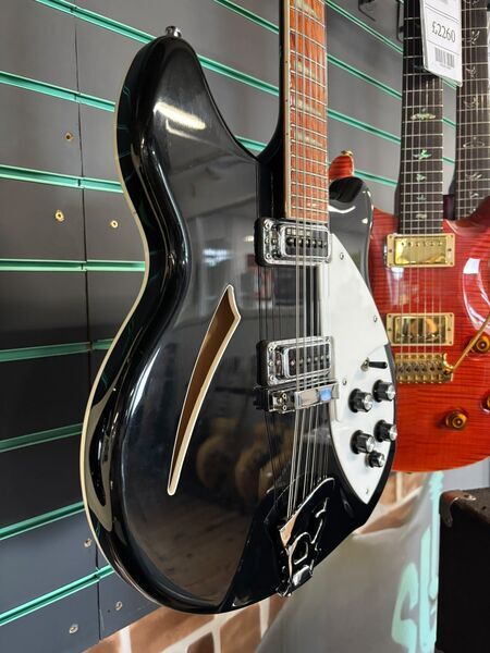 Rickenbacker 360/12 Jetglo 1997 Semi-Hollow 12 String Electric Guitar | Original, image 5 of 5