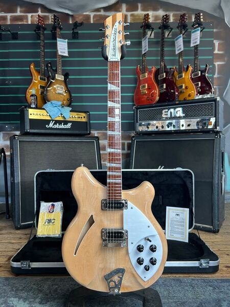 Rickenbacker 360 Mapleglo 2021 Semi-Hollow Electric Guitar | Original, image 1 of 5