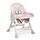 Ricokids 3-in-1 Kinderhochstuhl | pink thumbnail 3/5
